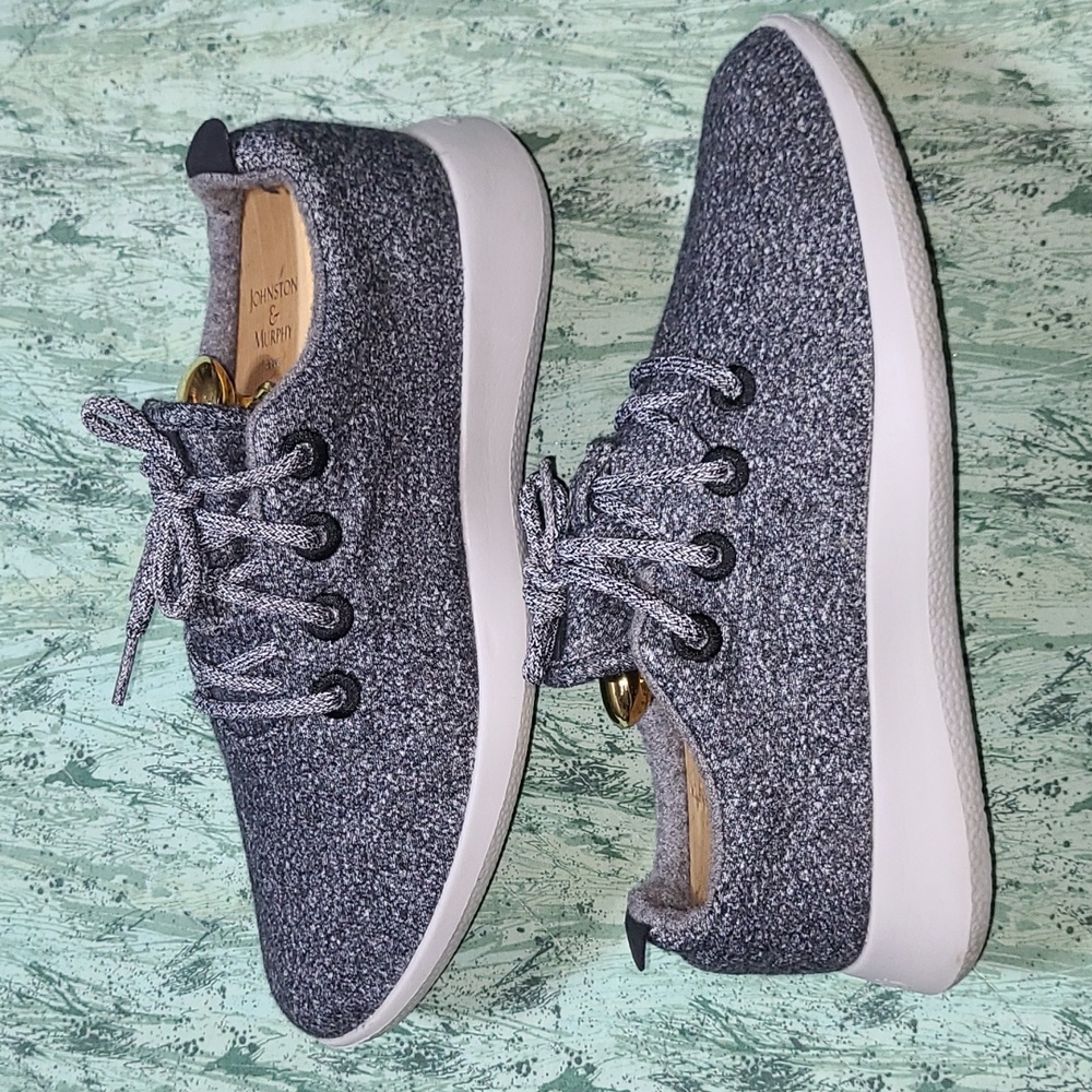 Allbirds Wool Runner Gray Color Running Shoes Size 9 Men's